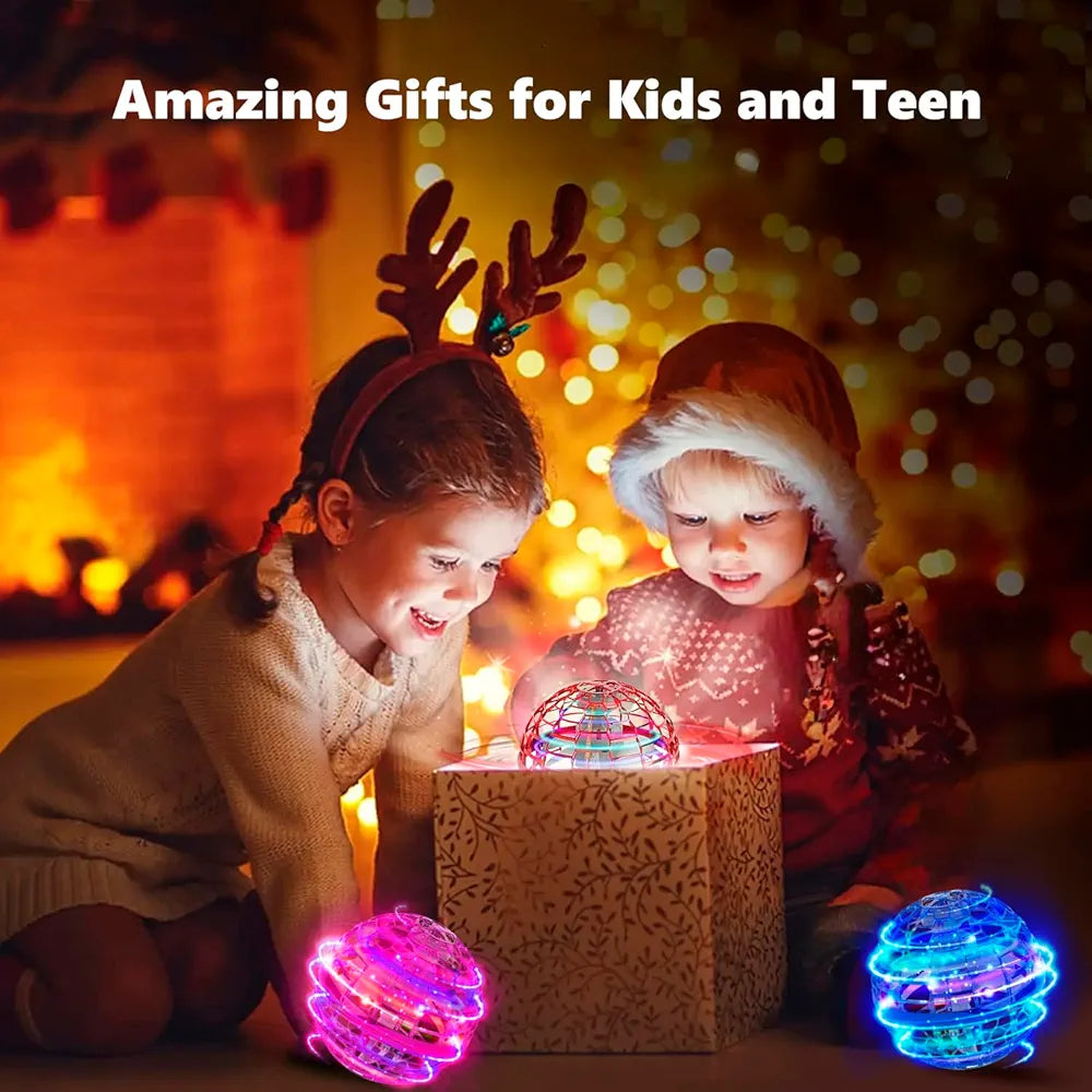 Flying Spinner Ball – Magic Boomerang Orb with LED Lights