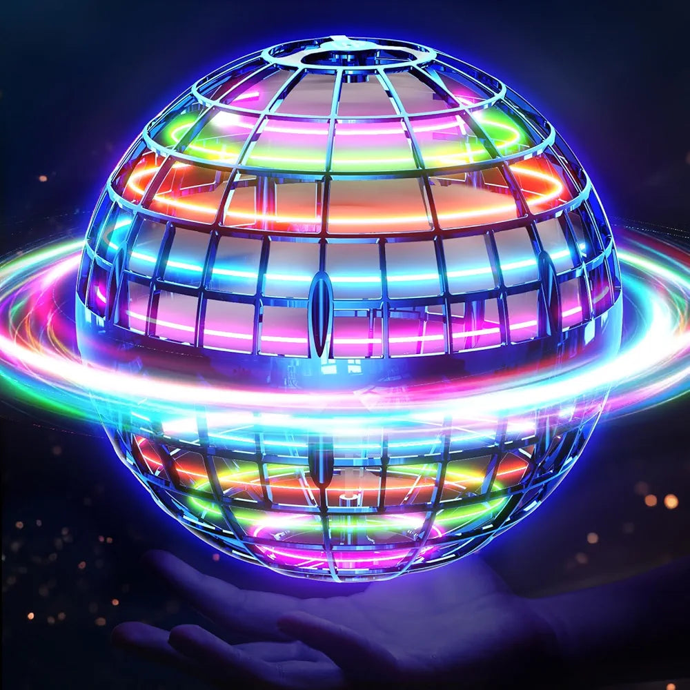 Flying Spinner Ball – Magic Boomerang Orb with LED Lights