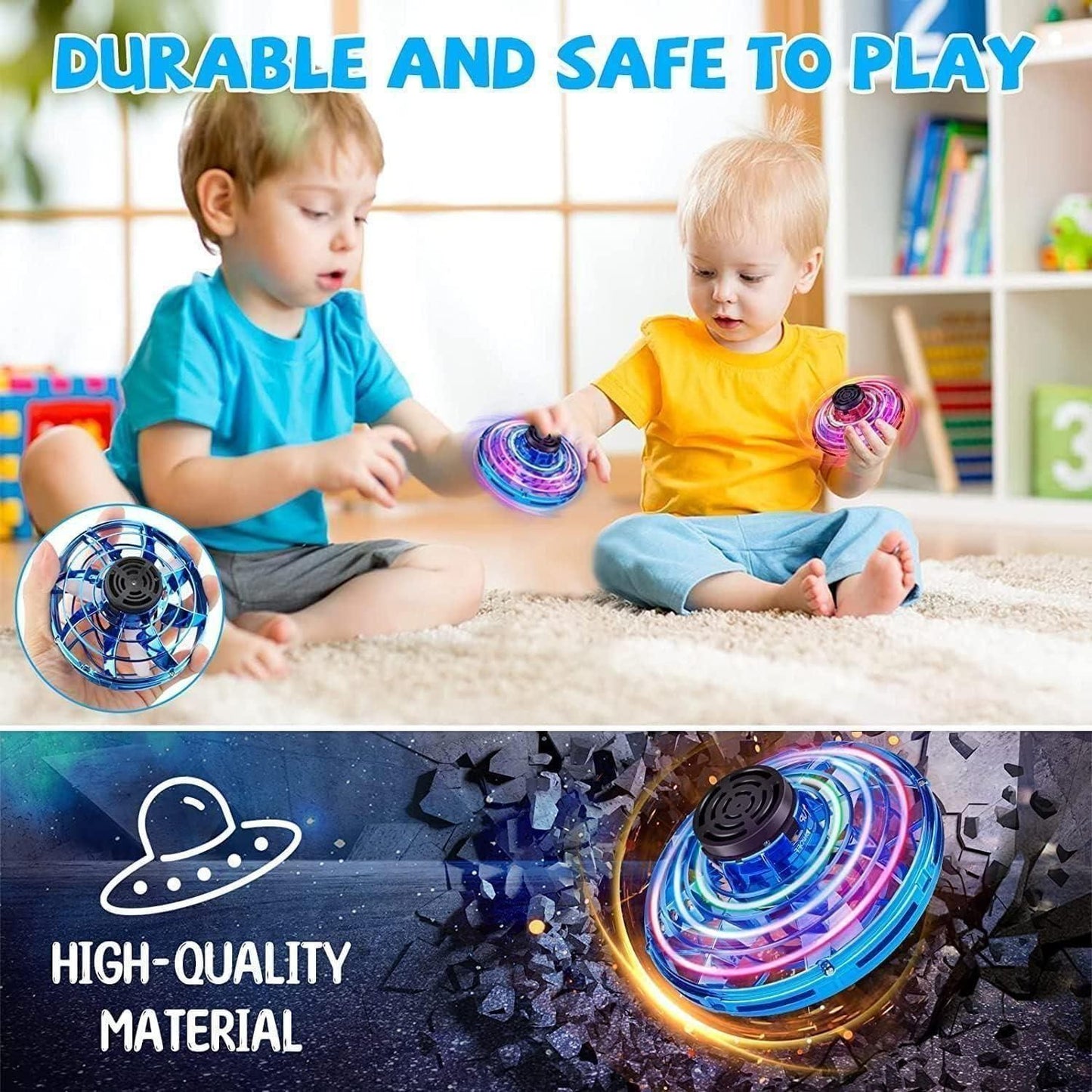 Magic Flying Orb Spinner – LED Hover Ball Toy for Kids (Assorted Colors)